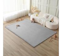 Hakuna Matte Tapis d'éveil Cloud Soft pour bébé 280 x 200 x 2,5 cm, Gris - Tapis de Chambre d'enfant en Mousse à mémoire de Forme Haute qualité - Tapis d'éveil antidérapant - Couverture d'éveil