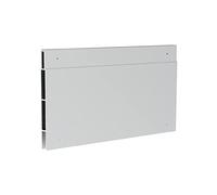 Hakuna Pets Extension de Porte de Patio pour Animal Domestique de 9,9 cm de Hauteur, s'adapte au Panneau d'insertion pour Petites Portes, argenté