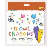 HAKUYOKA - Craies de cire figuratives Chouette