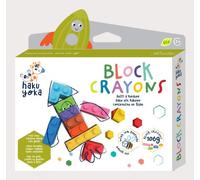 HAKUYOKA - Crayons de cire en blocs Fusée