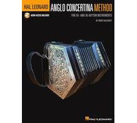 Hal Leonard Anglo Concertina Method - For 20- And 30-Button Instruments by Bruce McCaskey - Book with Online Audio