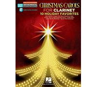 Hal Leonard Christmas Carols - Clarinet - Easy Instrumental Play-Along (Audio Online)