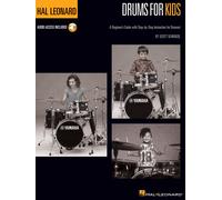 Hal Leonard Drums For Kids A Beginner's Guide With Step-By-Step Instruction For Drumset - Book/Online Audio