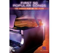 Hal Leonard First 50 Popular Songs You Should Play On Piano (Easy Piano
