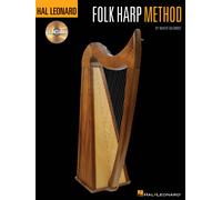 Hal Leonard Folk Harp Method Book/Online Audio