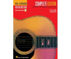 Hal Leonard Guitar Method, Complete Edition: Books & CD's 1, 2 and 3 by Schmid, Will, Koch, Greg (2002) Plastic Comb