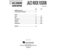 Hal Leonard – Guitar Method: Jazz-Rock Fusion – Livre + CD