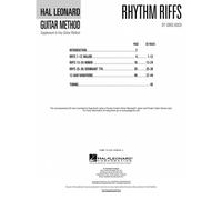 HAL LEONARD GUITAR METHOD RHYTHM RIFFS + AUDIO EN LIGNE - GUITAR