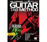 Hal Leonard Guitar Tab Method: Books 1, 2 & 3 | Méthode de guitare en tablature pour débutants et guitaristes en progression | 3 livres en 1 avec audio en ligne, riffs, accords et chansons rock