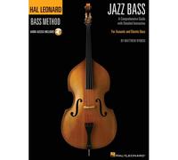 Hal Leonard Jazz Bass Method - A Comprehensive Guide With Detailed Instruction For Acoustic And Electric Bass Book/Online Audio