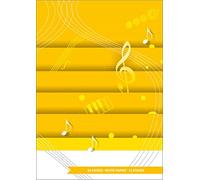 Hal Leonard MGB Cahier de musique 12 lignes - 64 pages - papier blanc