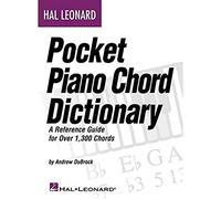 Hal Leonard Pocket Piano Chord Dictionary.