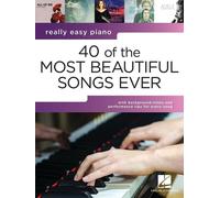 Hal Leonard Really Easy Piano: 40 of the Most Beautiful Songs Notes