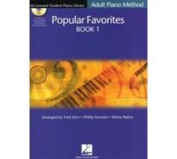 Hal Leonard Student Piano Library Adult - Popular Favorites Book 1 + Cd