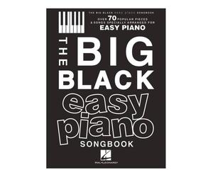 Hal Leonard The Big Black Easy Piano Songbook Notes