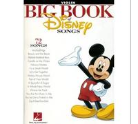 Hal Leonard The Big Book Of Disney Songs Violin [Paperback] NEUF