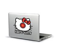 Hal-O-Kitty Autocollant pour ordinateur portable