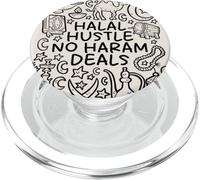 Halal Hustle - No Haram Deals - Succès éthique PopSockets PopGrip pour MagSafe