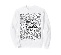 Halal Hustle - No Haram Deals - Succès éthique Sweatshirt