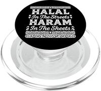 Halal in The Streets Haram in The Sheets Funny Musulman Islam PopSockets PopGrip pour MagSafe