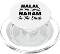 Halal in The Streets Haram in The Sheets Funny Musulman Islam PopSockets PopGrip pour MagSafe