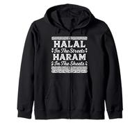 Halal in The Streets Haram in The Sheets Funny Musulman Islam Sweat à Capuche