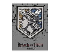 Halantex Couverture Polaire Attack on Titan Attache des Géants - 100% Polyester - Dimensions 130 x 170 cm - Couleur Gris