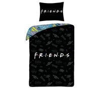 Halantex Friends FR-0992BL Parure de lit 140 x 200 cm 70 x 90 cm