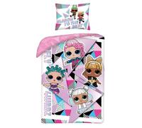 Halantex LOL Surprise LOL-6909BL Lit Linen 140 x 200 cm + 70 x 90 cm 100% Coton