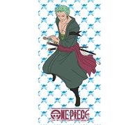 Halantex ONE PIECE RORONOA ZORO Grande serviette de plage - 70 x 140 cm - Multicolore