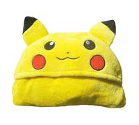 Halantex - Pokémon Coral - Couverture à capuche Pikachu 120 x 150 cm
