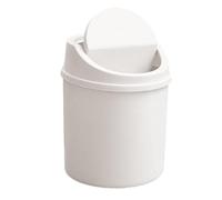 Halatua Poubelle de comptoir - poubelles Mignonnes Uniques avec Couvercle,Poubelle Portable Poubelle drôle pour Chambres dortoirs Salons Tables Bureaux