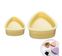 Halatua triangles sushi | 2 Pièces Maker Moule Onigiri Sushi Maker Moule Sushi Making Kit,Triangle Japonais Sushi Presse Moule Cuisine Décoration Accessoires Cuisine Outil