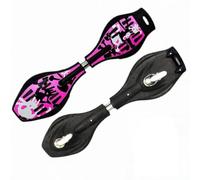 Halay Planche à Vagues avec waveboards LED - Rose - Sac de Transport Gratuit