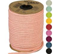 Halbach Seidenbänder 15640 Tuyau à Tricoter, Abricot, 4 mm