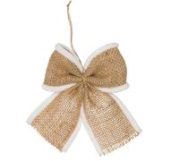 Halbach Seidenbänder Ensemble de nœuds en jute premium | Grande boucle pour cadeaux de Noël et décoration de sapin