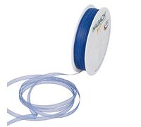 Halbach Seidenbänder Ruban bleu 50 m x 5 mm