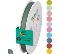 Halbach Seidenbänder Ruban cadeau - Largeur : 10 mm - Longueur : 25 m - Fabriqué en Allemagne - Ruban cadeau dans une variété de couleurs et de largeurs - Parfait pour l'emballage et la décoration -