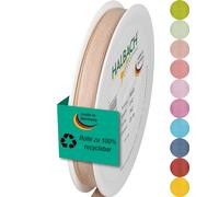 Halbach Seidenbänder Ruban cadeau - Largeur : 10 mm - Longueur : 25 m - Fabriqué en Allemagne - Ruban cadeau dans une variété de couleurs et de largeurs, parfait pour l'emballage et la décoration -