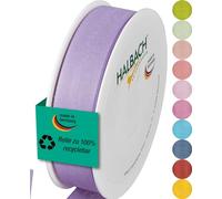 Halbach Seidenbänder Ruban cadeau - Largeur : 25 mm - Longueur : 25 m - Fabriqué en Allemagne - Ruban cadeau dans une variété de couleurs et de largeurs - Parfait pour l'emballage et la décoration -
