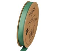Halbach Seidenbänder Ruban gros grain de qualité supérieure | Largeur : 13 mm Longueur : 25 m | Ruban cadeau durable en polyester recyclé | Idéal comme ruban | Couleur : vert sauge