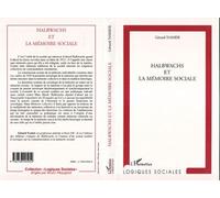 Halbwachs et la memoire sociale - Gérard Namer - L'harmattan - broché - Livre