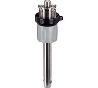 HALDER 22380.0626 Verrou autobloquant avec poignée réglable Gris/noir, d1 = 10 mm/l1 de 20 mm/l1 à 30 mm