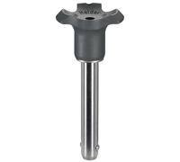 HALDER 22400.0084 Boulons à Boules à Ressort Noir