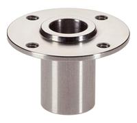 HALDER 22400.0408 Boulon d'arrêt et boulon de fixation avec bride ronde Acier inoxydable