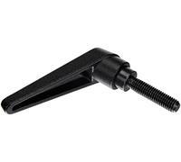 Halder 24400.0364 Levier de serrage réglable Noir d1 = 18 mm / d2 = M8 / l1 = 32 mm