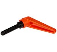 HALDER 24400.0481 Leviers de serrage réglables, orange, d1=22 mm/d2=M10/l1=50 mm