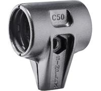 Halder 3711050 Boîtier en font malléable renforcée pour Maillet de Acier moulé, Multicolore, 50mm