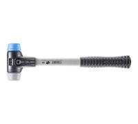 Halder Maillet SIMPLEX 3713.030 – 30 mm, TPE souple/moyen, manche fibre de verre