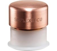 Halder 3804030 Embouts pour Marteau avec douille plastique, Multicolore, 30 mm